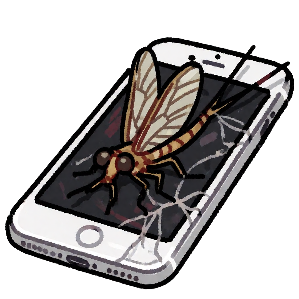 Cracked phone