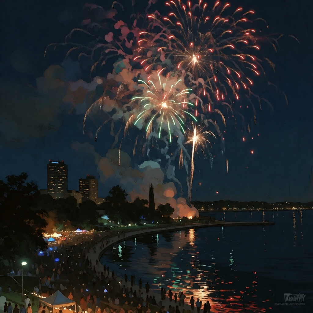 Bay-Rama fireworks