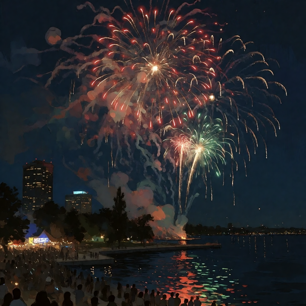 Bay-Rama fireworks